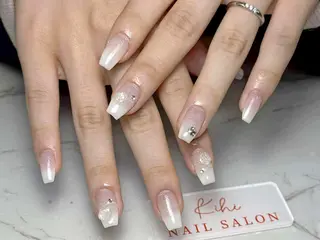 ネイル 💕鈴木ユリ パラジェル/オフ無料のネイルデザイン