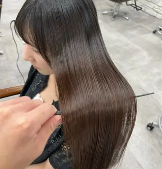 ロング 天王寺髪質改善なら よしみさん✨のヘアスタイル