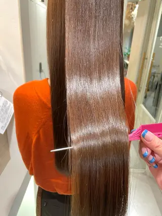 ロング カラー 西 めぐみのヘアスタイル