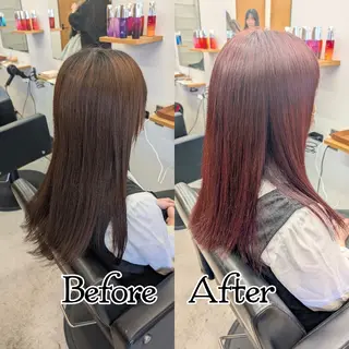 ロング R hair🧡 伊藤美和🤎のヘアスタイル