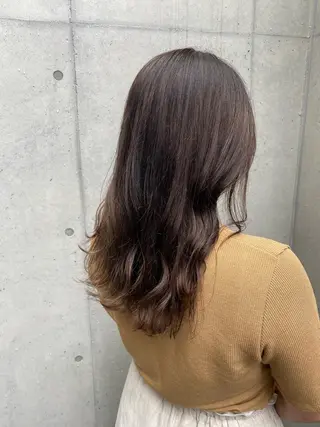 ミディアム カラー ✨透明感カラー✨ 🦖佐々木未来🦕のヘアスタイル