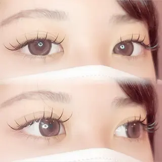 マツエク・マツパ こと / 束感マツエク🐩🤍のマツエク・マツパデザイン