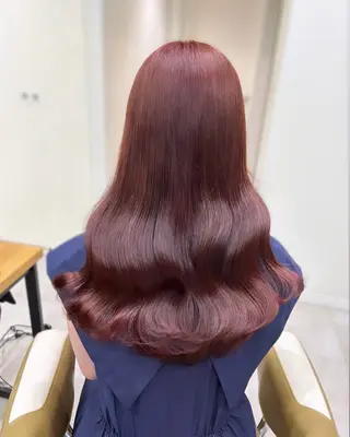 ロング カラー ブリーチなしWカラー 🎀韓国ヘア/amiのヘアスタイル
