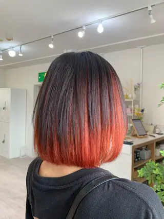 ショート ツヤカラー🤍 ARISAのヘアスタイル
