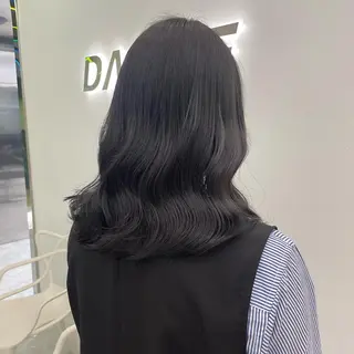 ミディアム 韓国カット/ パーマ/KOTAのヘアスタイル