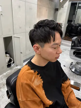 ショート メンズ CHROM TOKYO A.L.T所属・【メンズ・カット】 藪 清正のヘアスタイル