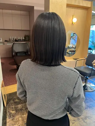 ショート 西山 紗耶香🪽 透明感カラー/ボブのヘアスタイル