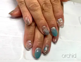 ネイル orchid ♡オーキッドのネイルデザイン