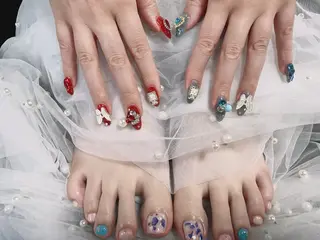 ネイル 蒲田2分 アキのネイルデザイン