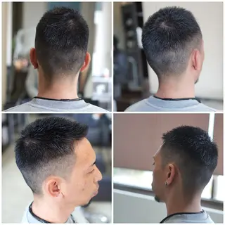 ショート メンズ 中島 剛のヘアスタイル