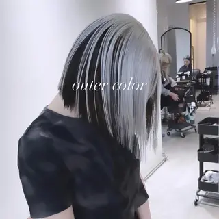 ショート カラー 💜ハイトーン💛 マジカルかいちゃんのヘアスタイル