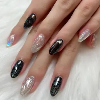 ネイル はあとねいる筑紫口店 Hitomiのネイルデザイン