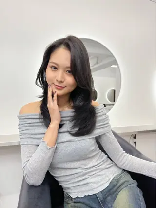 ロング 透明感カラー/ 髪質改善/ねねのヘアスタイル