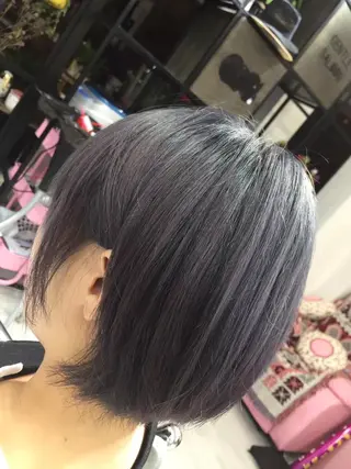 ショート カラー 瀬尾 加寿馬のヘアスタイル