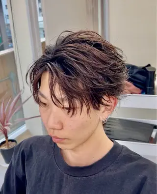 メンズ 【メンズ特化】 韓国風／歩夢🔥のヘアスタイル