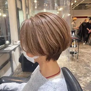 ショート ワンホンヘア ケラチン/Kaitoのヘアスタイル