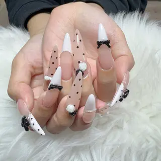 ネイル 🎀 Lemode ワンホンネイル🎀のネイルデザイン