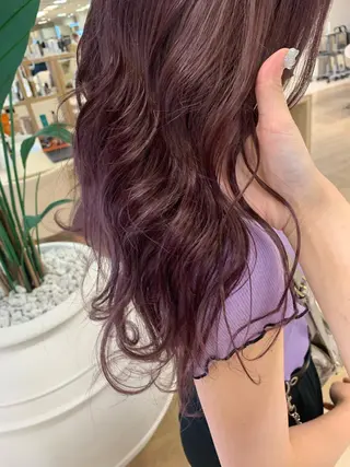 ミディアム カラー 暖色専門美容師🎀 お客様満足度◎のヘアスタイル