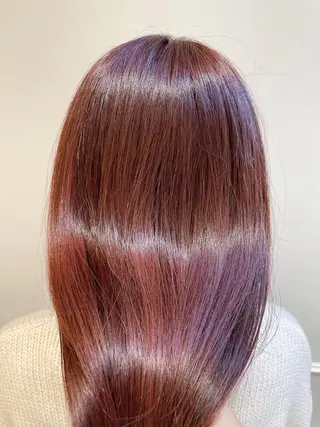 セミロング カラー 🦖鶴岡香純🦖 育休中のヘアスタイル