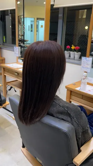 ロング カラー 村上 一葉のヘアスタイル
