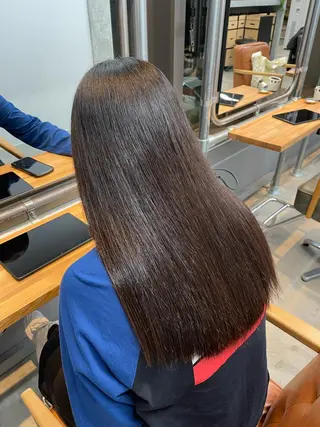 セミロング yuika .のヘアスタイル