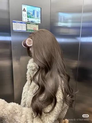 カラー 透ける透明感カラー 🎀anju/渋谷のヘアスタイル