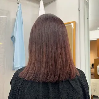 ミディアム カラー タナベ リオ / 横浜のヘアスタイル