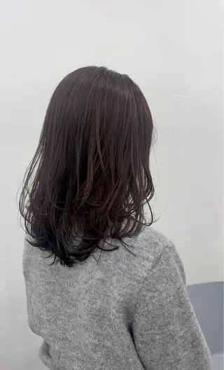 セミロング カラー 似合わせ美髪ヘア✨ 天王寺．阿倍野🌈のヘアスタイル