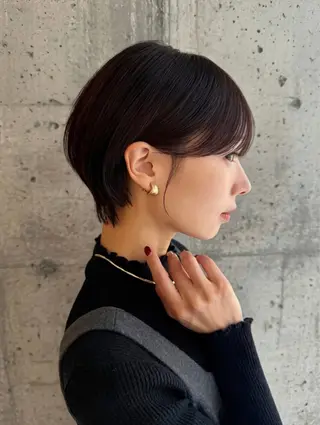 ショート D.I.E.V.A錦糸町店所属・🫧似合わせショート 🫧レイヤー/清野のヘアスタイル