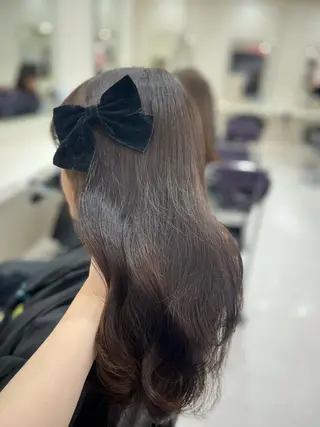 カラー ベージュ・ラベンダー カラー🎀りりのヘアスタイル