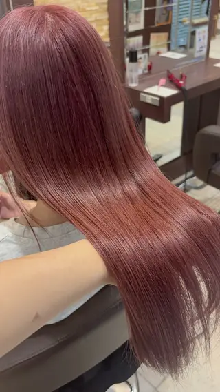 ロング FaB千葉所属・【暖色ハイトーン】 HARUNA🌼のヘアスタイル