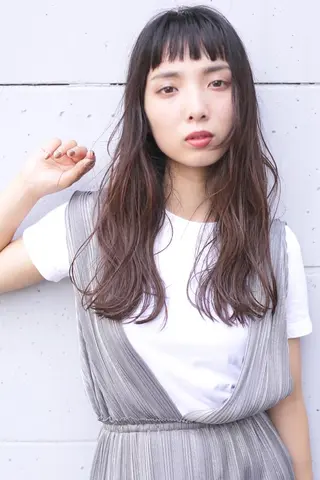 ロング パーマ 下北沢 soiのヘアスタイル