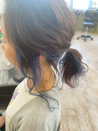 ミディアム カラー Cuore 清尾 浩昭のヘアスタイル