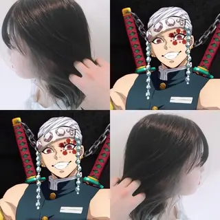 ショート カラー パーマ ヘアアレンジ 年間1500人担当 代表　南一路のヘアスタイル