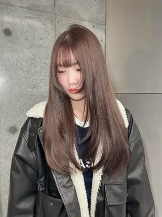 カラー ️💜akari💜 ハイトーン/レイヤーのヘアスタイル