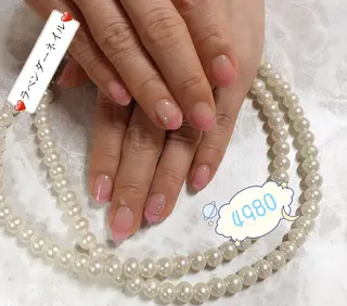 ネイル ラベンダー💖日暮里 ルル💖ネイルのネイルデザイン