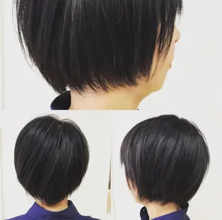 ミディアム カラー 横田 尚登のヘアスタイル