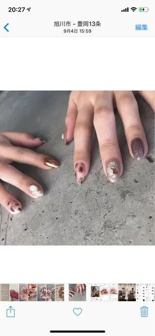 ネイル granveil所属・nail salon granveilのネイルデザイン