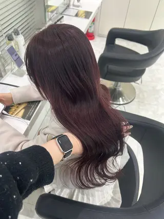 ロング カラー 💗ブリーチなし暖色 kotono💗のヘアスタイル