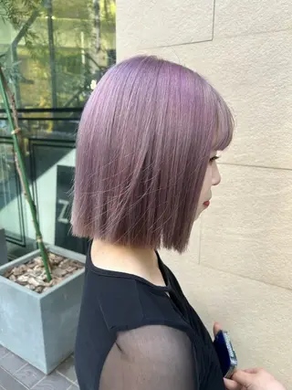 ミディアム レイヤー／マツエク 💋𝑨𝑵𝑵𝑨のヘアスタイル