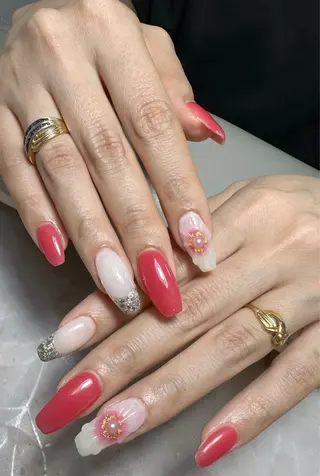 ネイル 清水 ユナのネイルデザイン