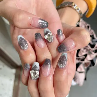 ネイル By moonネイル 🌷ワンホン/韓国風のネイルデザイン