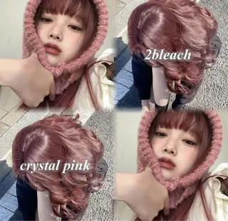 ロング 韓国ガーリー🤍ハイ トーン🤍Ayanaのヘアスタイル