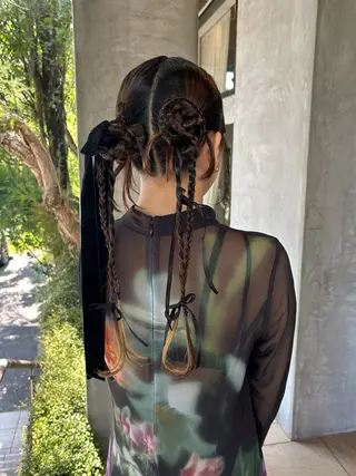 ロング ヘアアレンジ lapis / soraのヘアスタイル