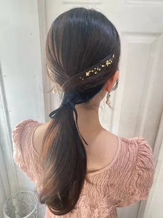 ヘアアレンジ uros.所属・uros.中目黒 moekaのヘアスタイル