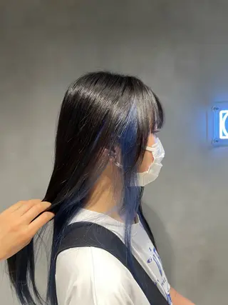 ロング 抜け感ハイトーン/ ボブ/Ririnaのヘアスタイル