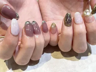 ネイル 舞田 苑香のネイルデザイン