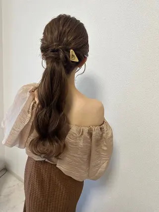 ヘアアレンジ eclala eyelash  salon所属・名駅 eyelash kyokaのマツエク・マツパデザイン