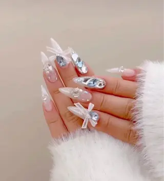 ネイル 長さだし専門 ありさのネイルデザイン