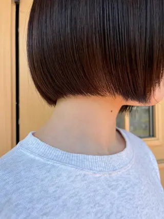 ショート カラー ウスイマイコ カット/ケアカラーのヘアスタイル